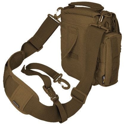 Mala Tiracolo Hazard 4 Tonto Mala de Mensageiro Mini com Bolsos Ocultos - Coyote