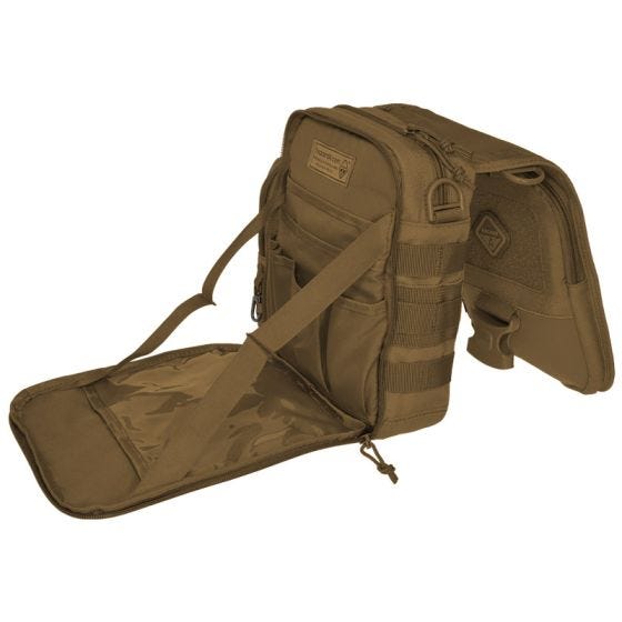 Mala Tiracolo Hazard 4 Tonto Mala de Mensageiro Mini com Bolsos Ocultos - Coyote