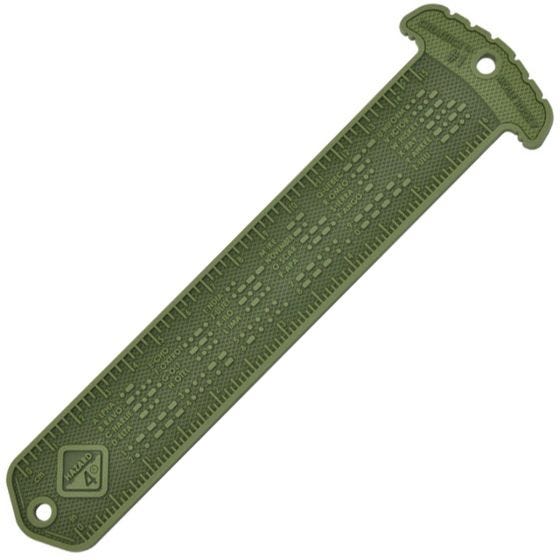 Emblema Hazard 4 Cheatstick #1 Ruler / Morse MOLLE - Verde OD