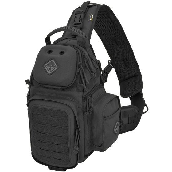 Mochila de Fotografia de Alça Única Pequena Hazard 4 Freelance - Preto
