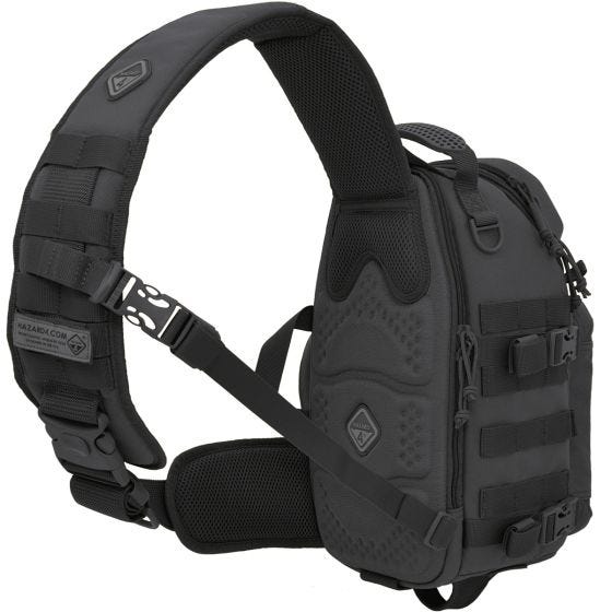 Mochila de Fotografia de Alça Única Pequena Hazard 4 Freelance - Preto
