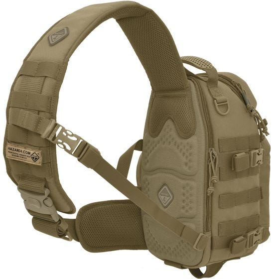 Mochila de Fotografia de Alça Única Pequena Hazard 4 Freelance - Coyote