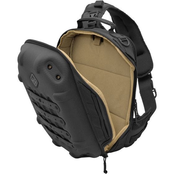 Mochila de Alça Única Hazard 4 Hibachi Hard MOLLE - Preto