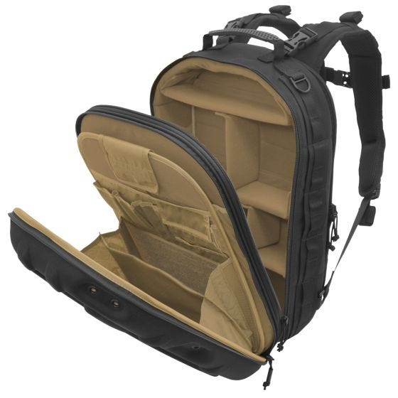 Mochila Rígida Hazard 4 Pillbox - Preto