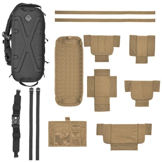 Mochila de Alça Única Hazard 4 Plan-B Hard - Preto