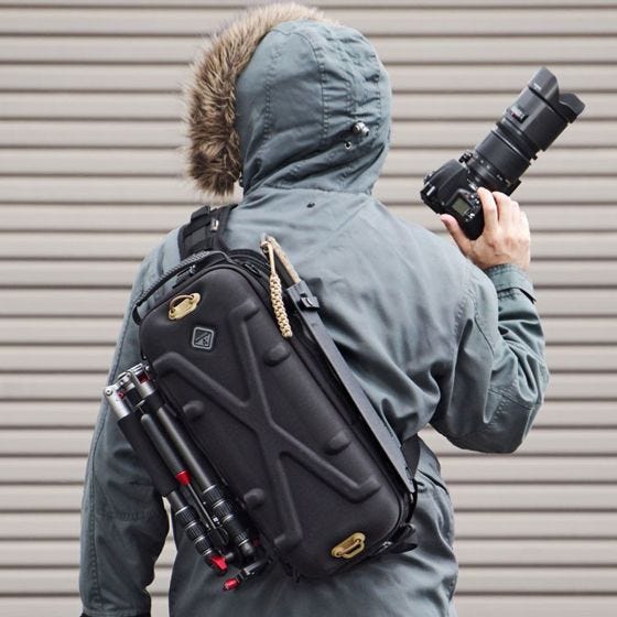 Mochila de Alça Única Hazard 4 Plan-B Hard - Preto