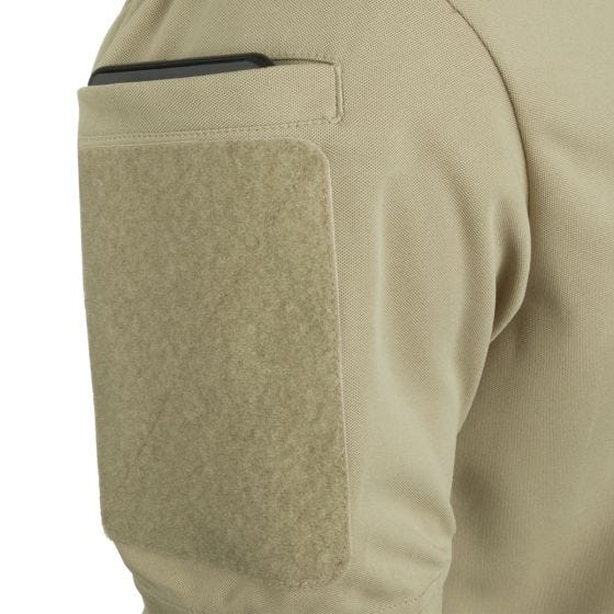 Pólo Hazard 4 Quickdry Undervest Battle Simples Frente - Tan