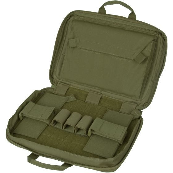 Estojo para Duas Pistolas Helikon - Verde Azeitona