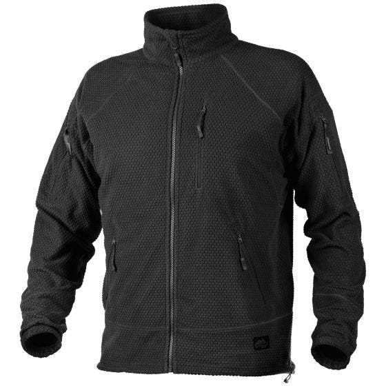 Casaco Helikon Alpha Tactical Polar Grelha - Preto