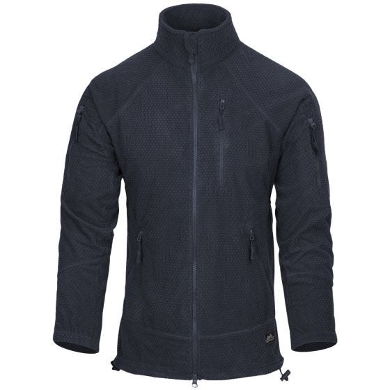 Casaco Helikon Alpha Tactical Polar Grelha - Navy Blue