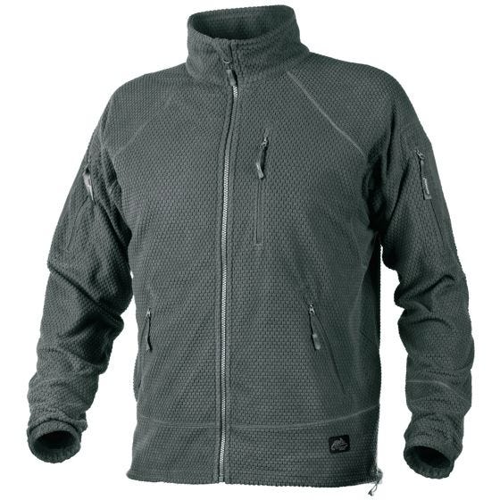 Casaco Helikon Alpha Tactical Polar Grelha - Shadow Grey