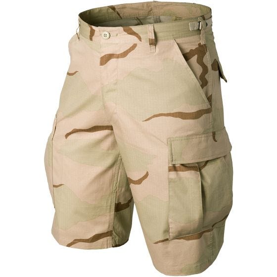 Calções Helikon BDU Genuine Ripstop de Algodão - Desert 3 Cores