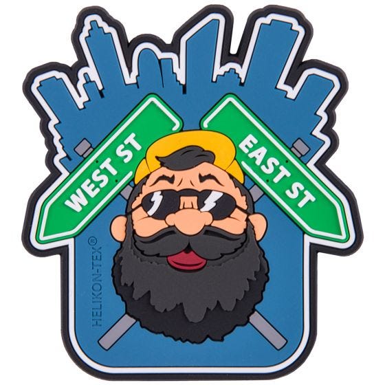 Emblema Helikon Beardman Urban - Azul