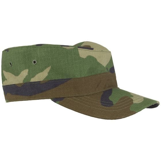 Boné de Patrulha Helikon - US Woodland