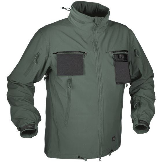 Casaco Corta-vento Softshell Helikon Cougar - Foliage Green