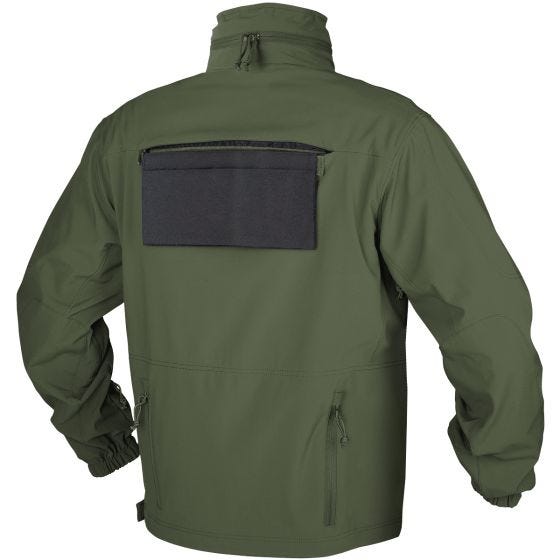 Casaco Corta-vento Softshell Helikon Cougar - Verde Azeitona