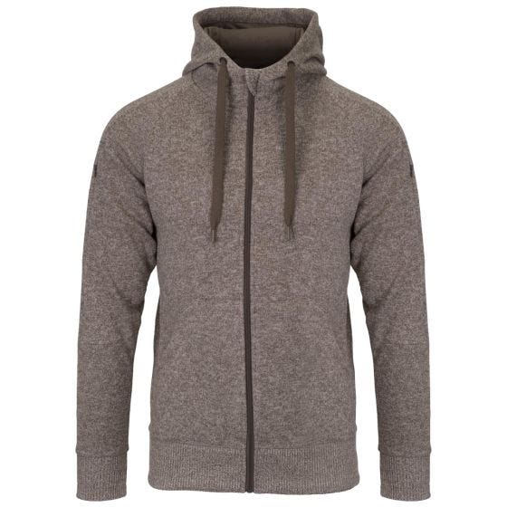 Camisola com Capuz com Fecho Integral Helikon Covert Tactical Melange Light Tan