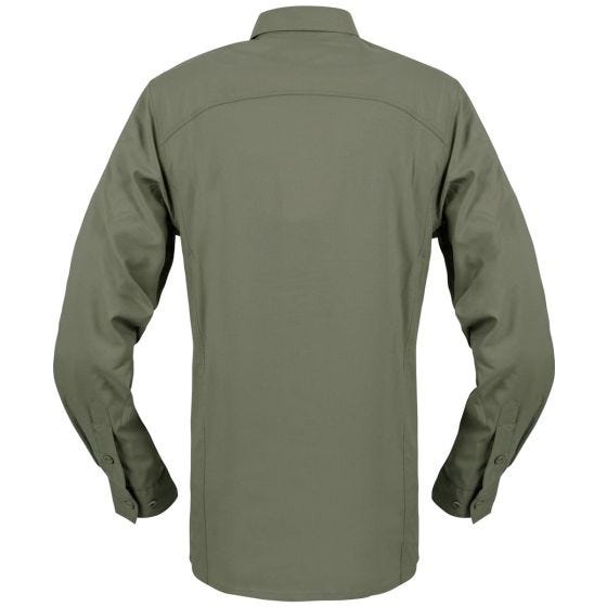 Camisa de Manga Comprida Helikon Defender Mk2 Tropical - Verde Azeitona Escuro