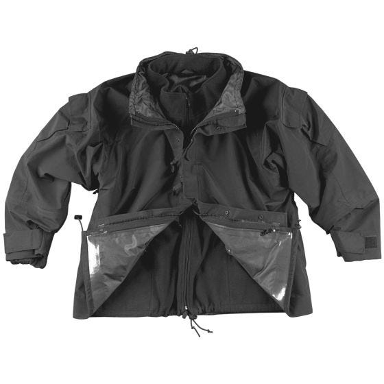 Casaco Helikon ECWCS Gen II com Malha Polar - Preto