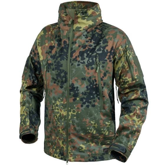 Casaco Softshell Helikon Gunfighter - Flecktarn