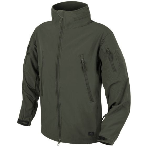Casaco Softshell Helikon Gunfighter - Jungle Green