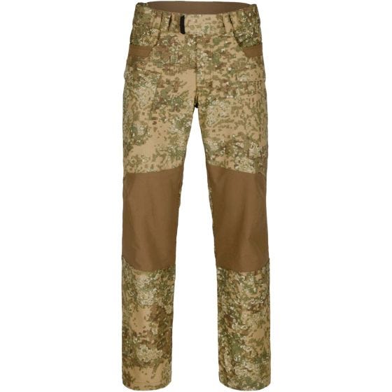 Calças Helikon Hybrid Tactical Ripstop de Nylon e Algodão - PenCott BadLands