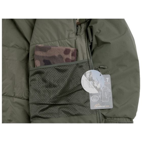 Casaco de Inverno Helikon Level 7 - Alpha Green
