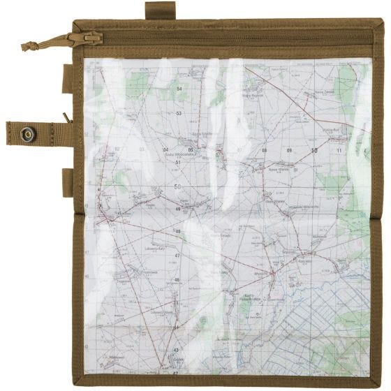 Estojo para Mapa Helikon - Coyote