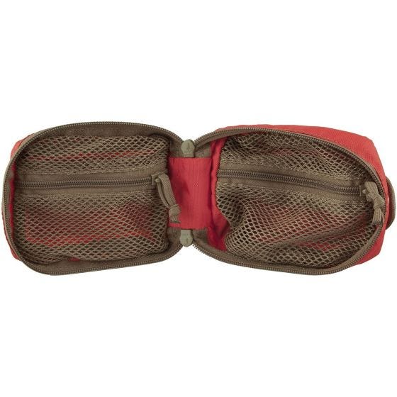 Kit Médico Mini em Poliéster Helikon Vermelho