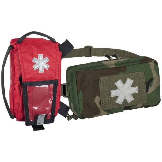 Kit Médico Individual Helikon Modular - US Woodland