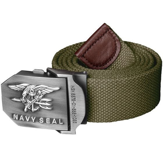 Cinto Helikon Navy Seal Algodão - Verde-Azeitona