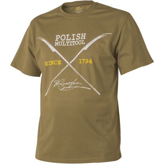 T-Shirt Helikon Polish Multitool - Coyote