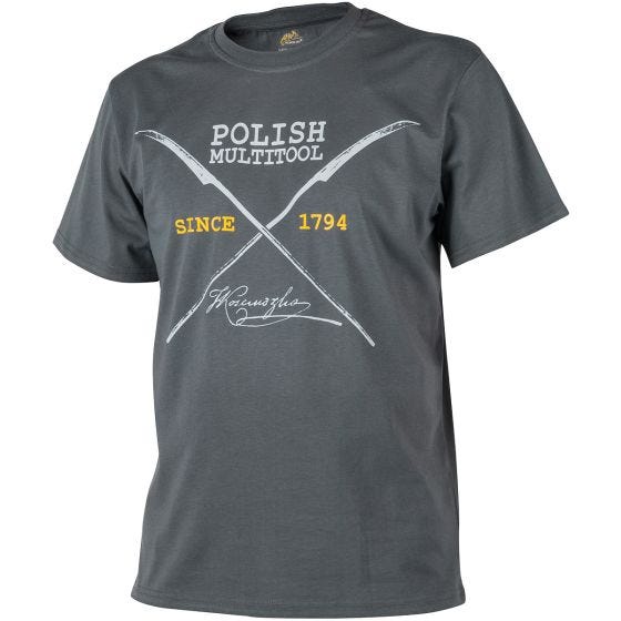 T-Shirt Helikon Polish Multitool - Shadow Grey