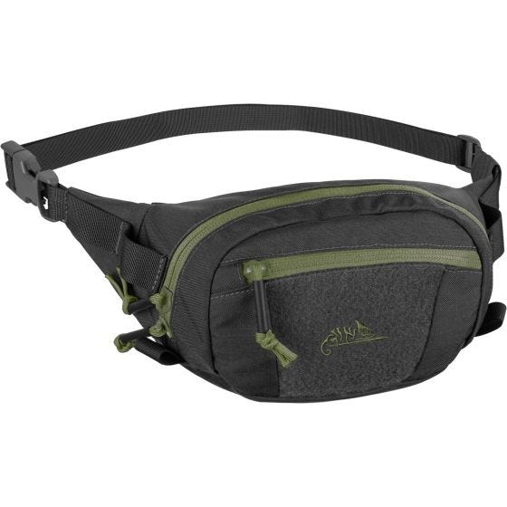 Pochete Helikon Possum - Preto/Verde Azeitona