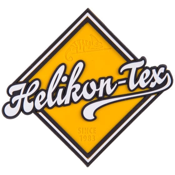 Emblema Helikon Road Sign - Amarelo