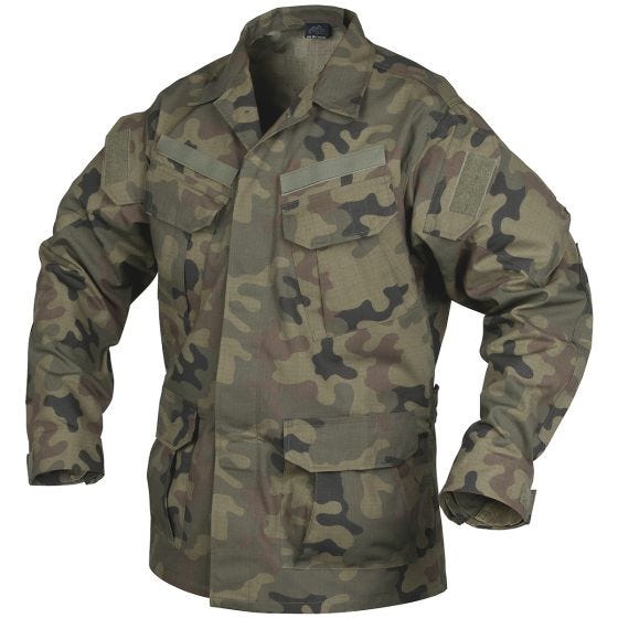 Camisa Helikon SFU Ripstop de Polialgodão - Polish Woodland