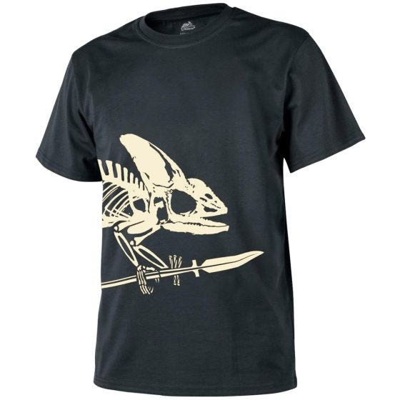 T-Shirt Helikon Full Body Skeleton - Preto
