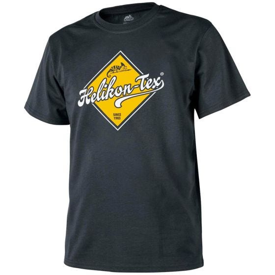 T-Shirt Helikon Road Sign - Preto