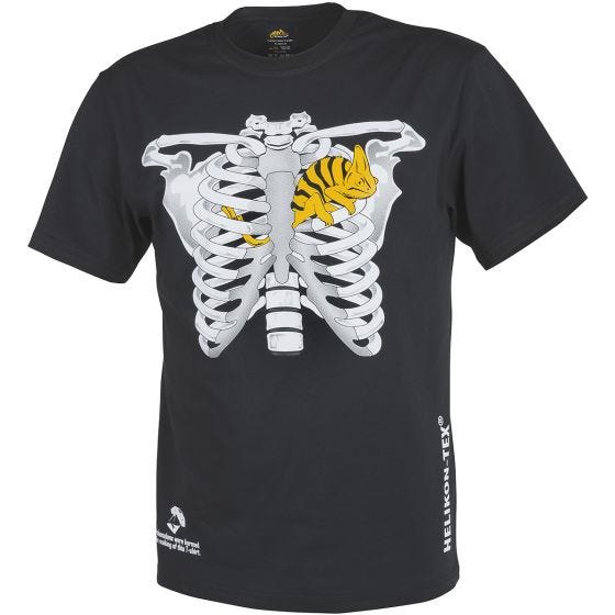 T-Shirt Helikon Chameleon in Thorax - Preto