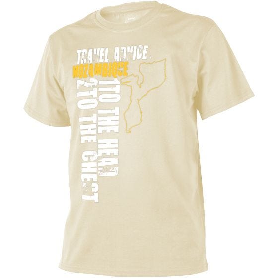 T-Shirt Helikon Travel Advice: Mozambique - Caqui