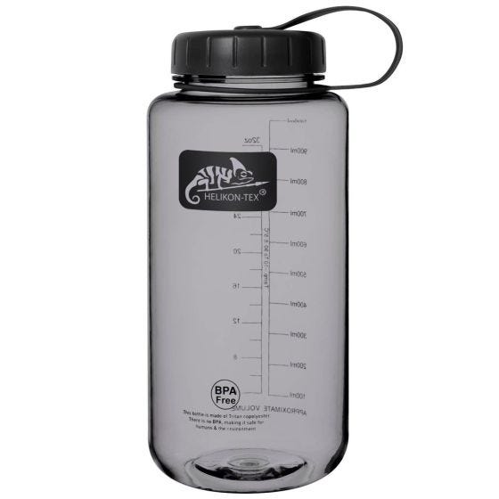 Garrafa Tritan Helikon 1 L Boca Larga - Smoke
