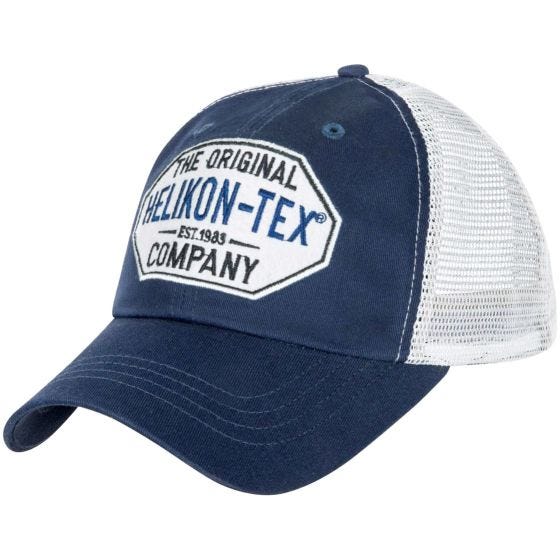 Boné Helikon Trucker Logo - Azul