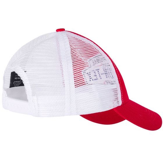Boné Helikon Trucker Logo - Vermelho