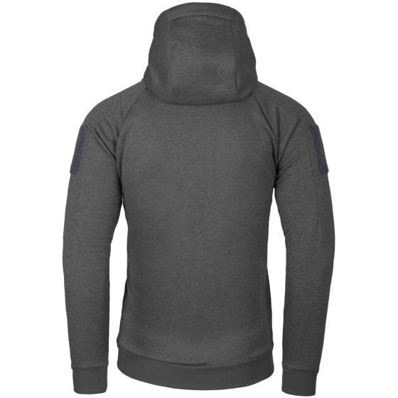 Camisola com Capuz com Fecho Integral Helikon Urban Tactical - Melange Black-Grey