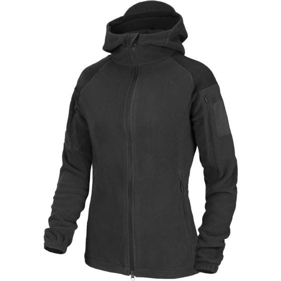Casaco de Malha Polar Resistente Helikon Cumulus Mulher - Preto