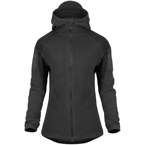 Casaco de Malha Polar Resistente Helikon Cumulus Mulher - Preto