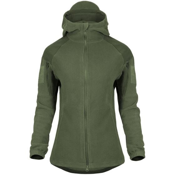 Casaco de Malha Polar Resistente Helikon Cumulus Mulher - Taiga Green