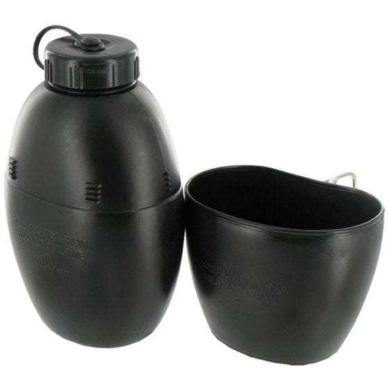 Garrafa de Água e Caneca Highlander 58 Pattern - Preto