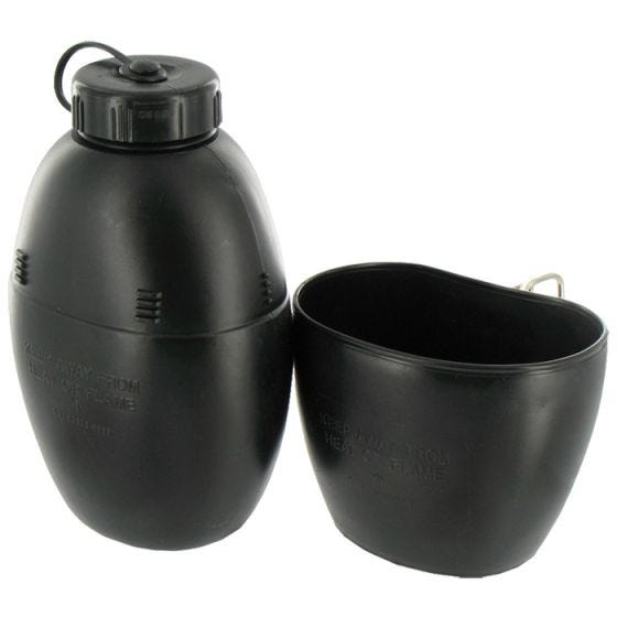 Garrafa de Água e Caneca Highlander 58 Pattern - Preto