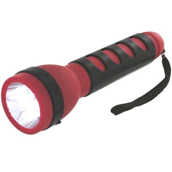 Lanterna Highlander Blaze 10 LED - Vermelho/Preto